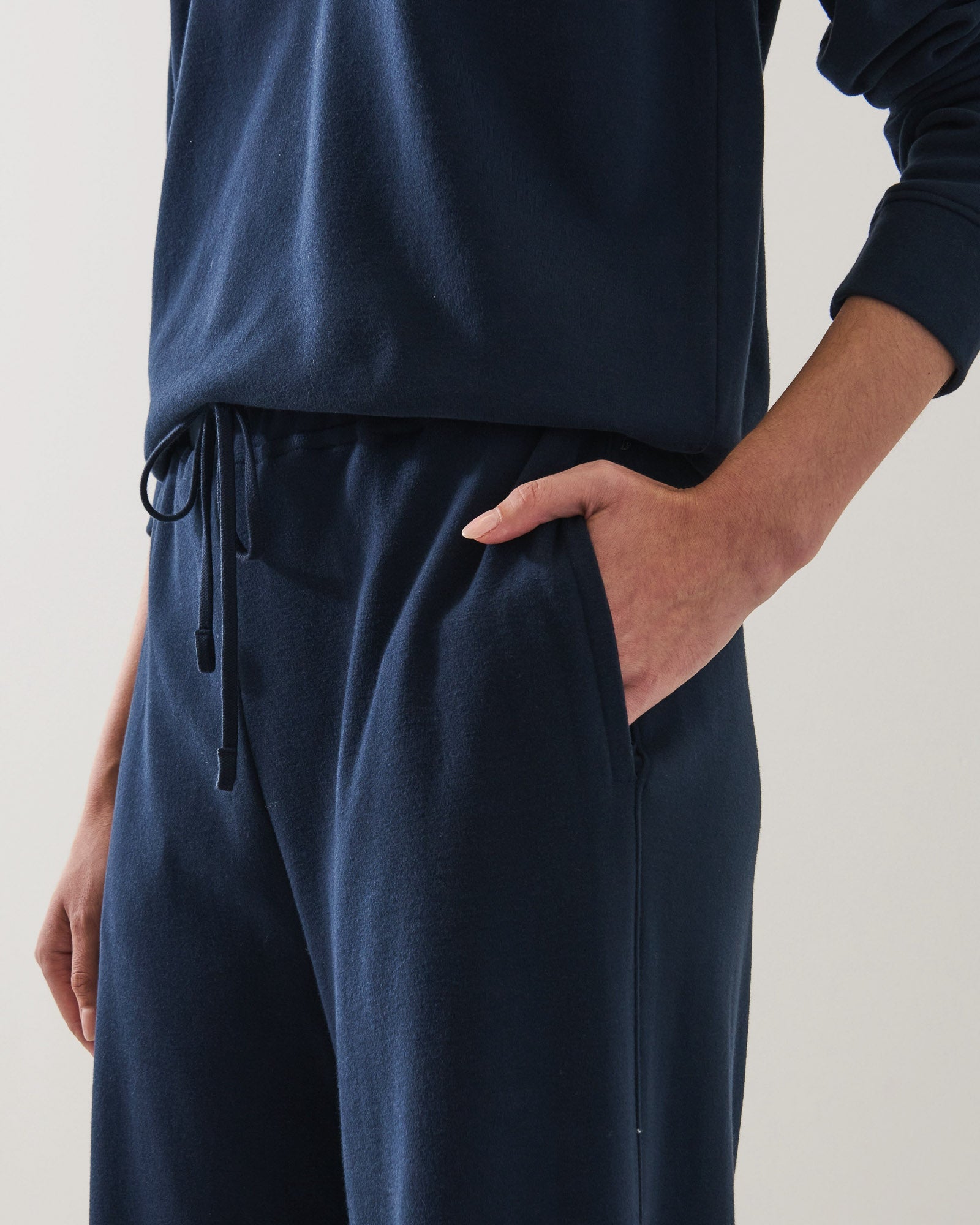 Pantalon décontracté à cordon coulissant