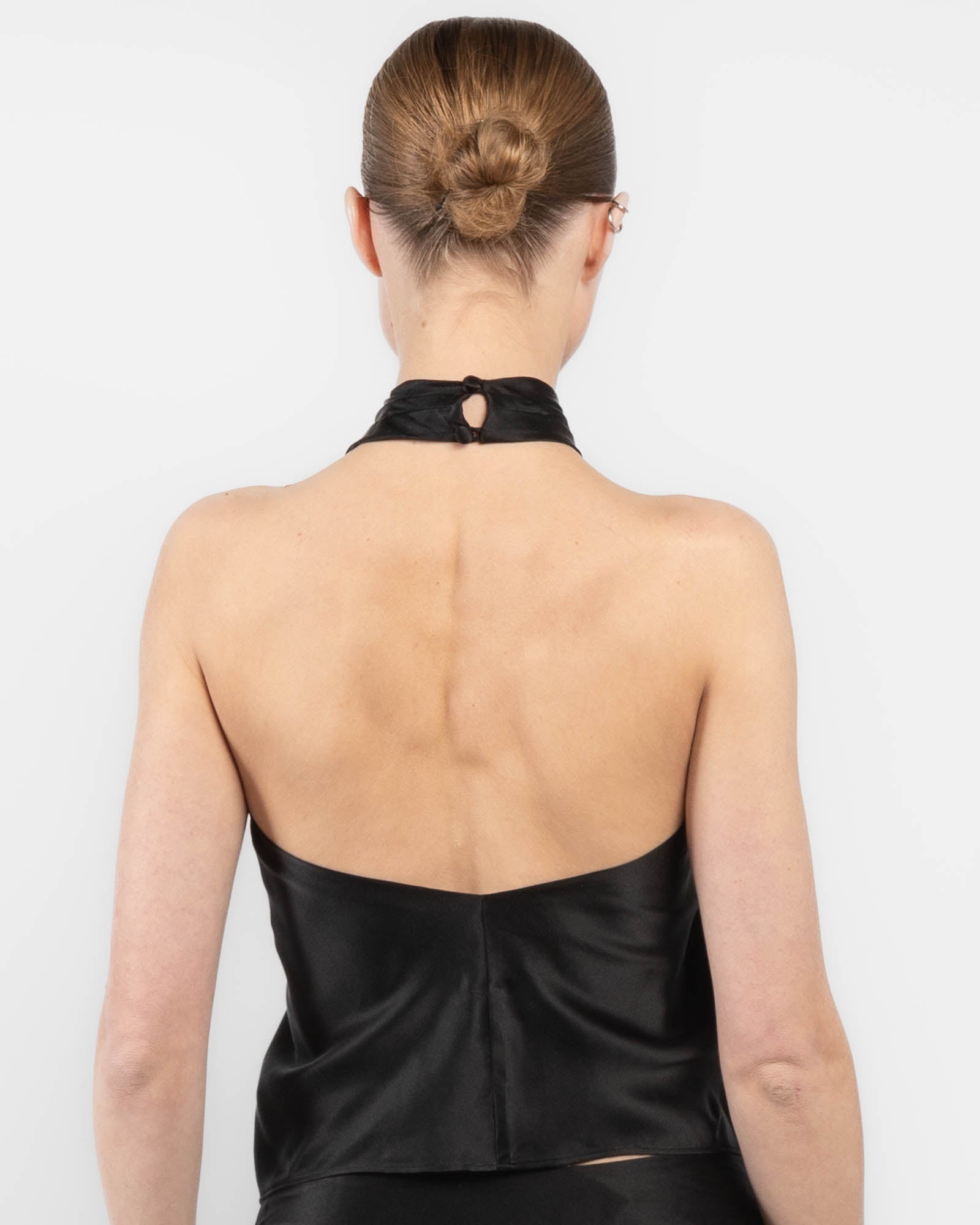 Cross Wrap Halter Top