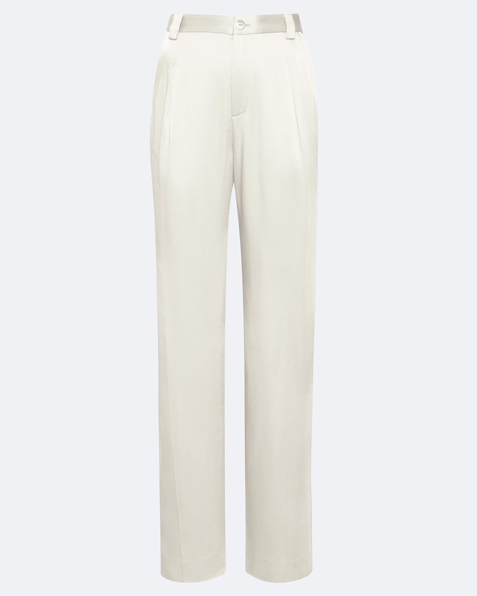 Pantalon plissé décontracté