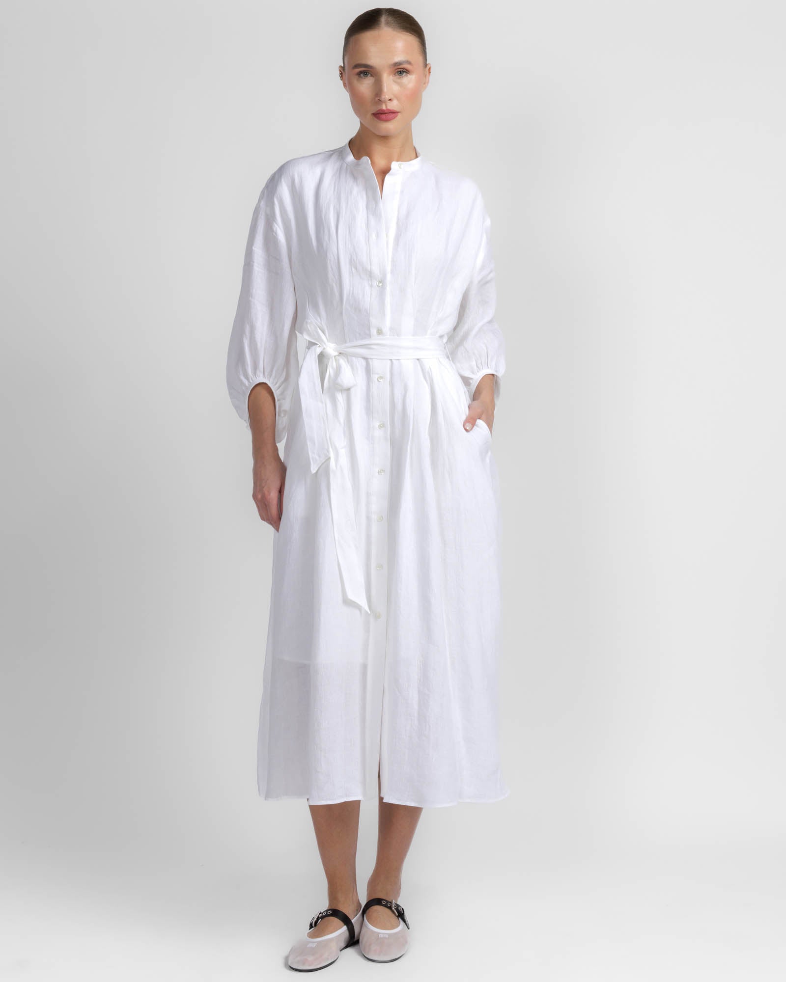 Poet Sleeve Maxi Dress