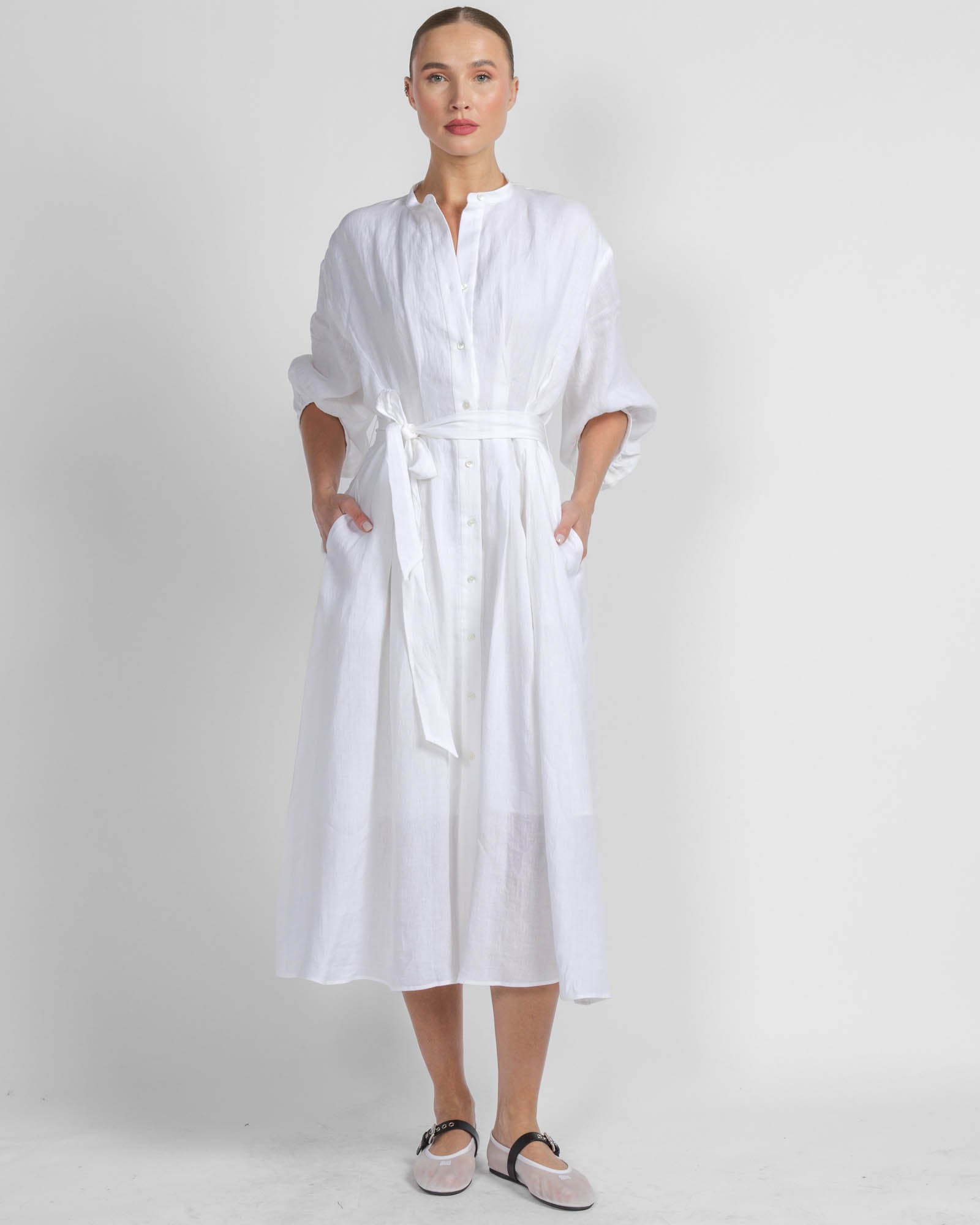 Poet Sleeve Maxi Dress