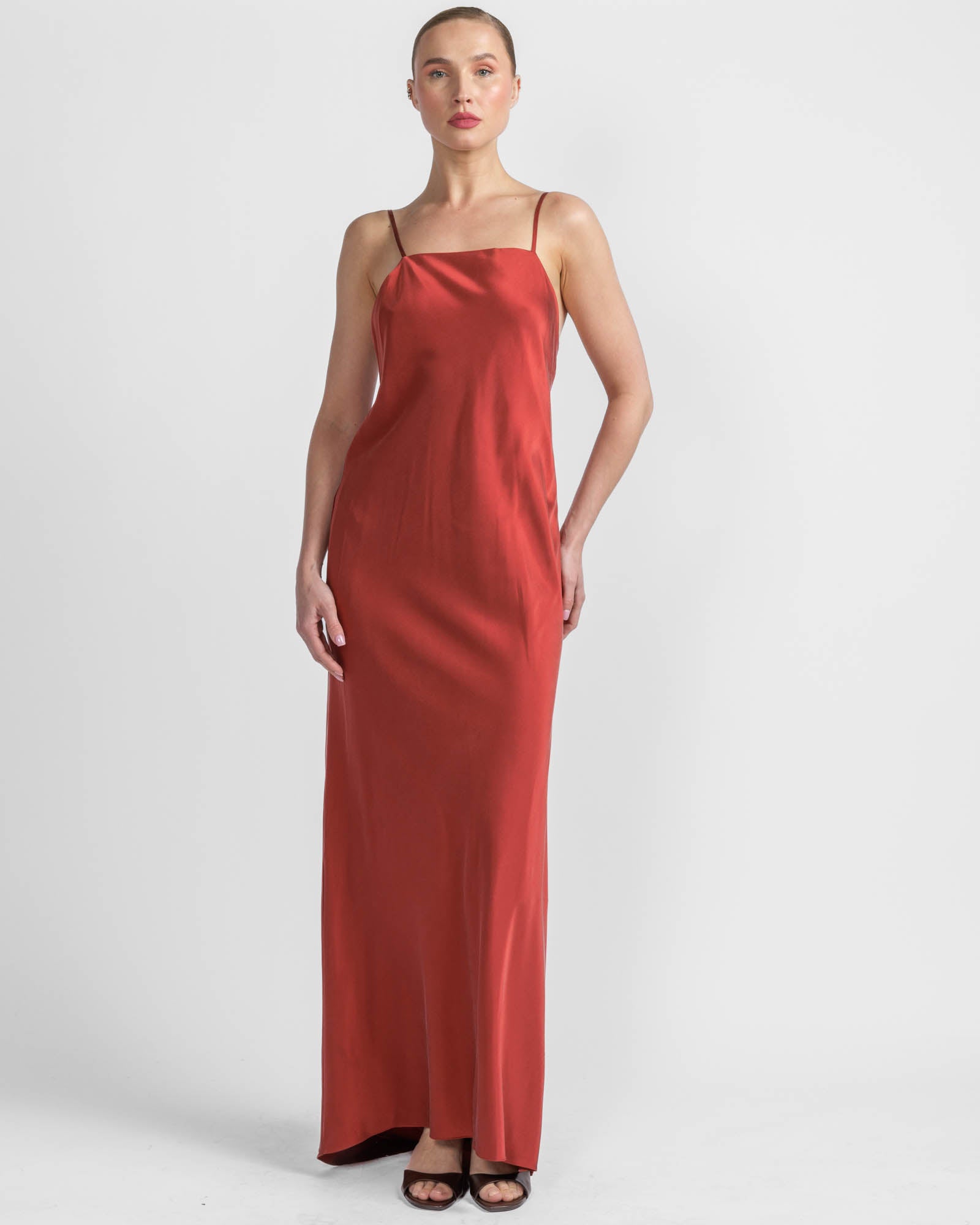 Scoop Back Slip Dress