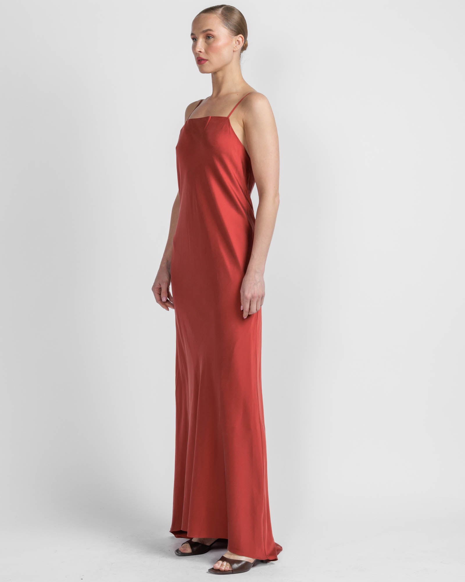 Scoop Back Slip Dress