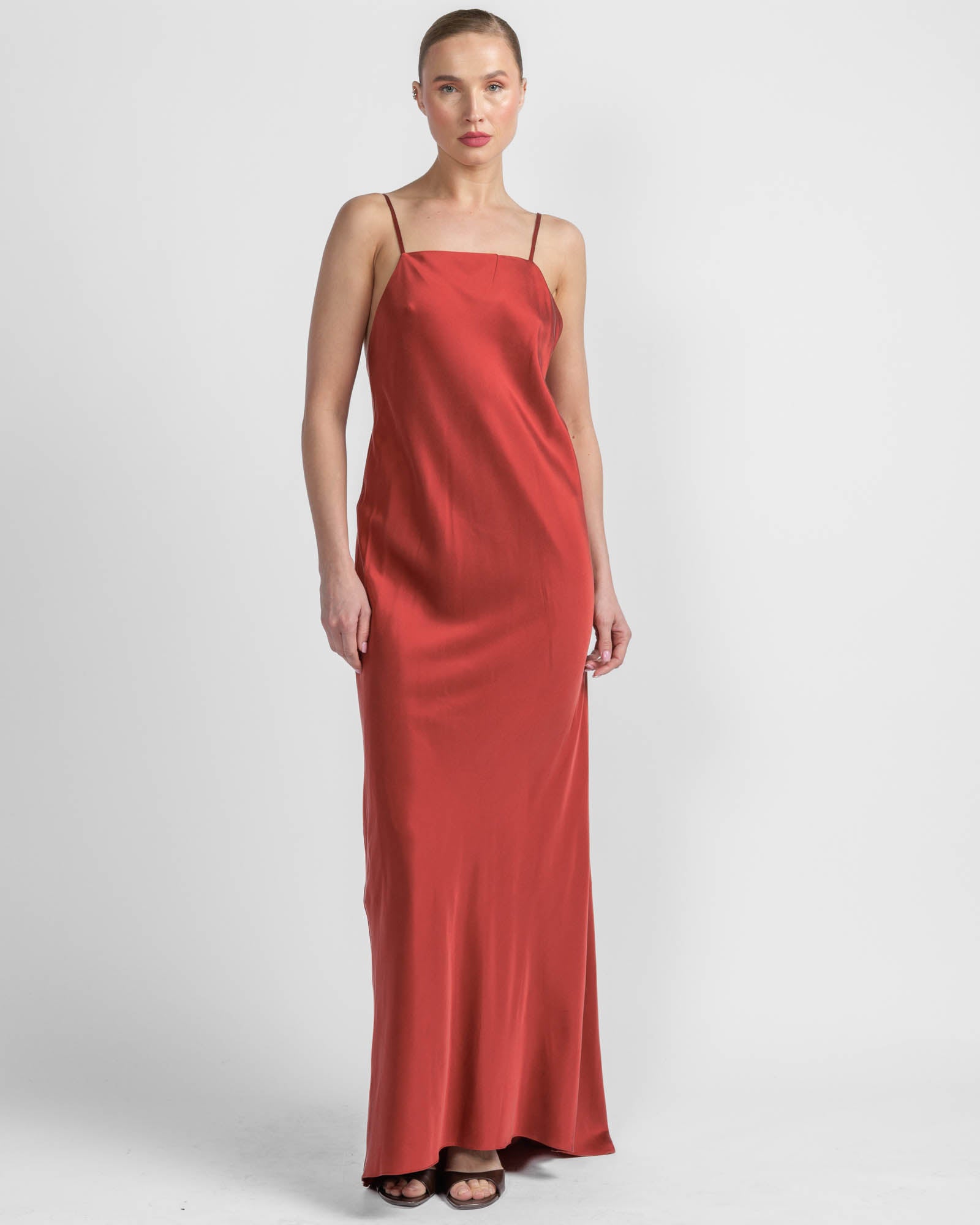 Scoop Back Slip Dress