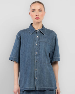Classic Summer Denim Shirt