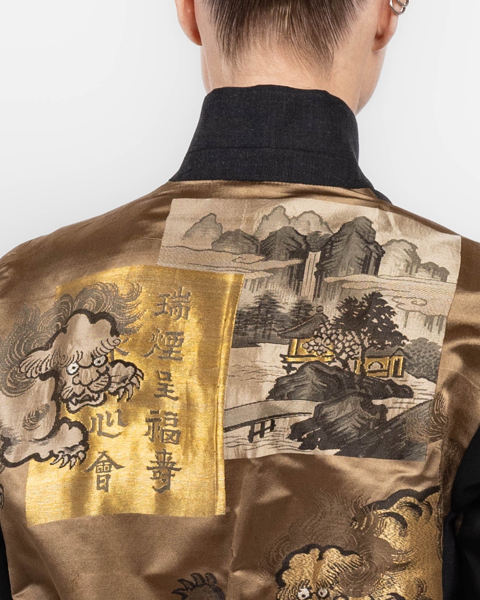 Wool Bomber Jacket