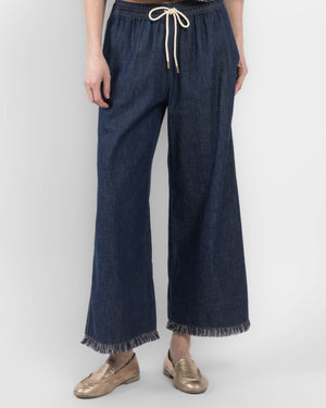 Rhiannon Fringe Denim Pants