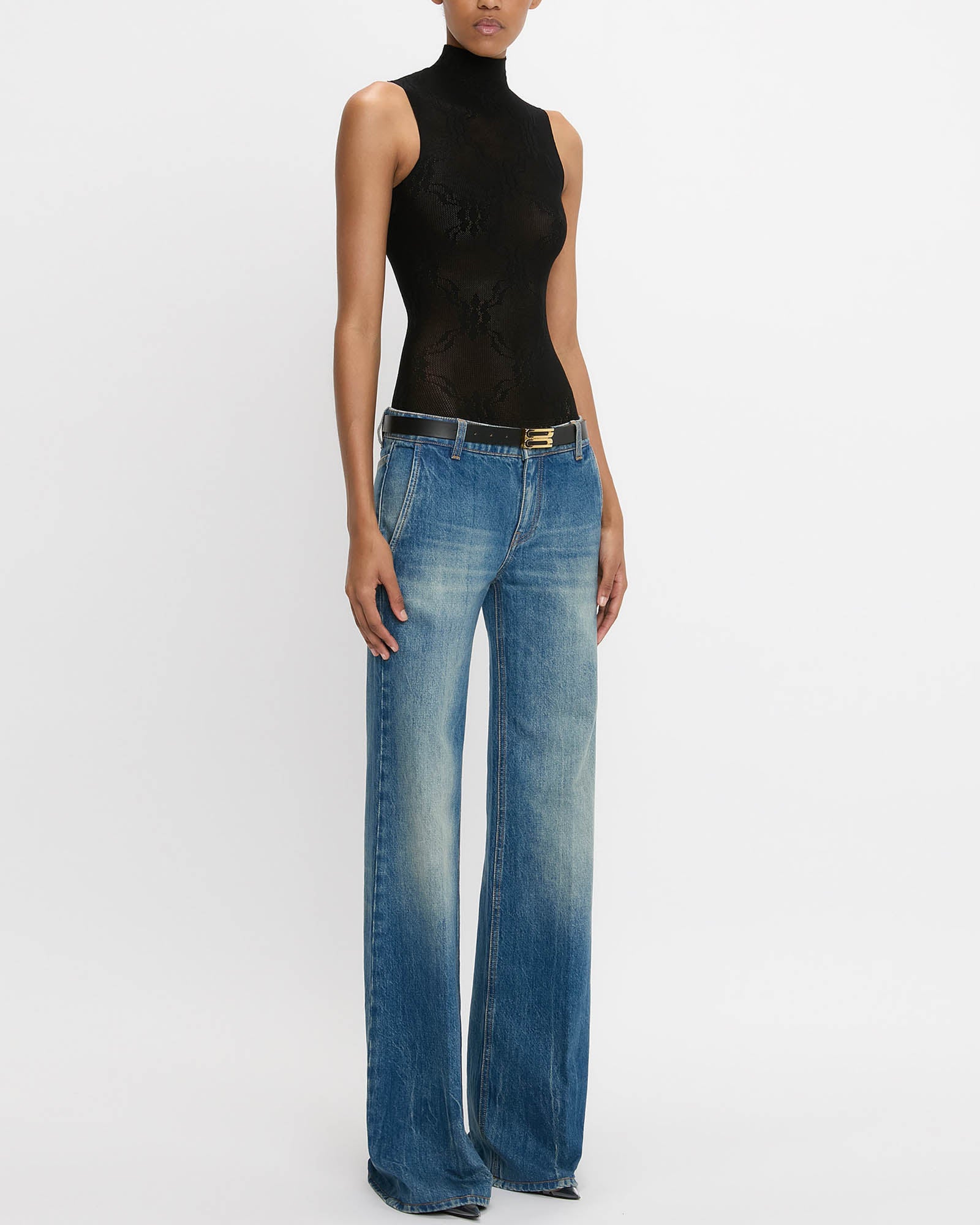 High Neck Bodysuit