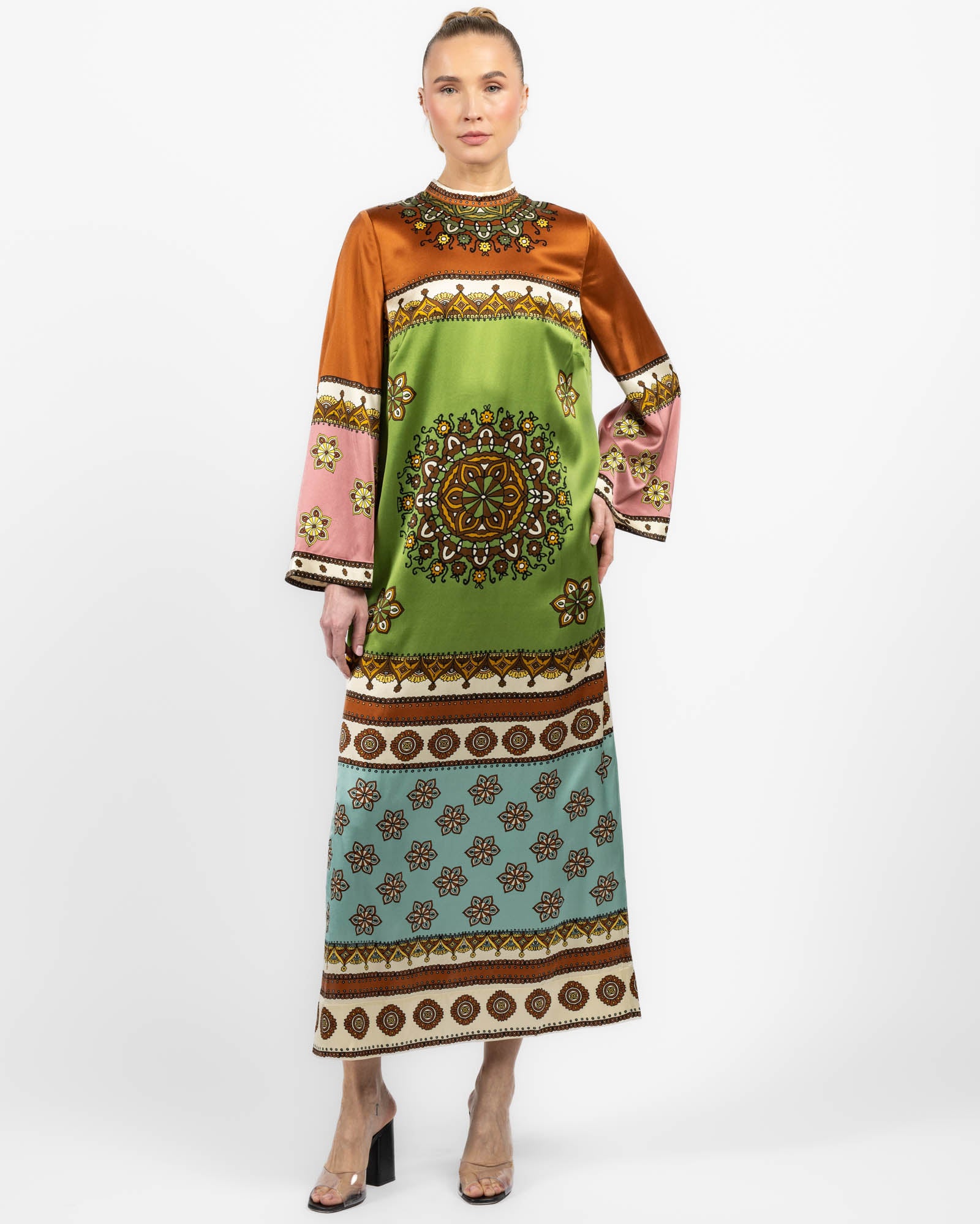 Contina Silk Dress