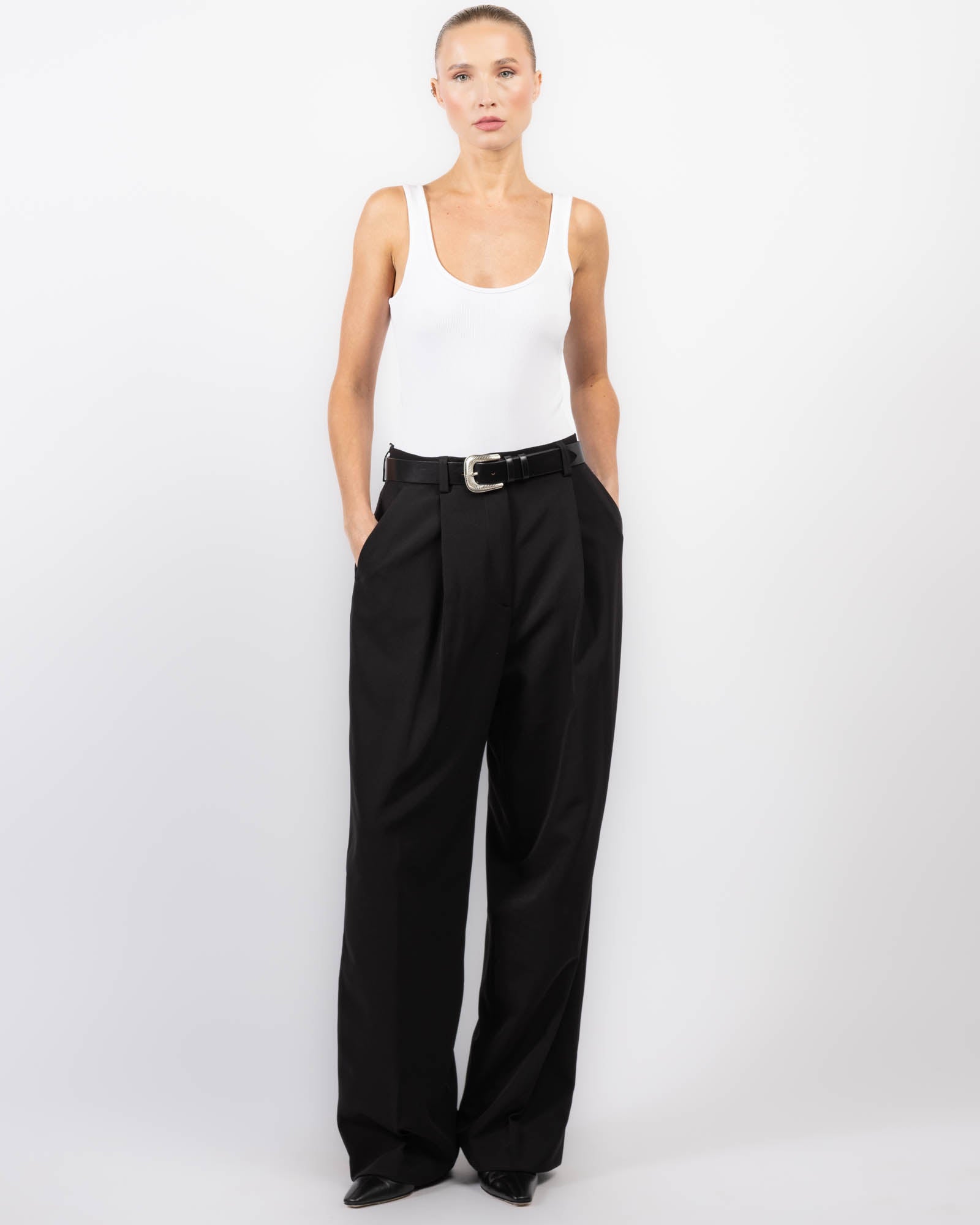 C-Alex Pleat Pants