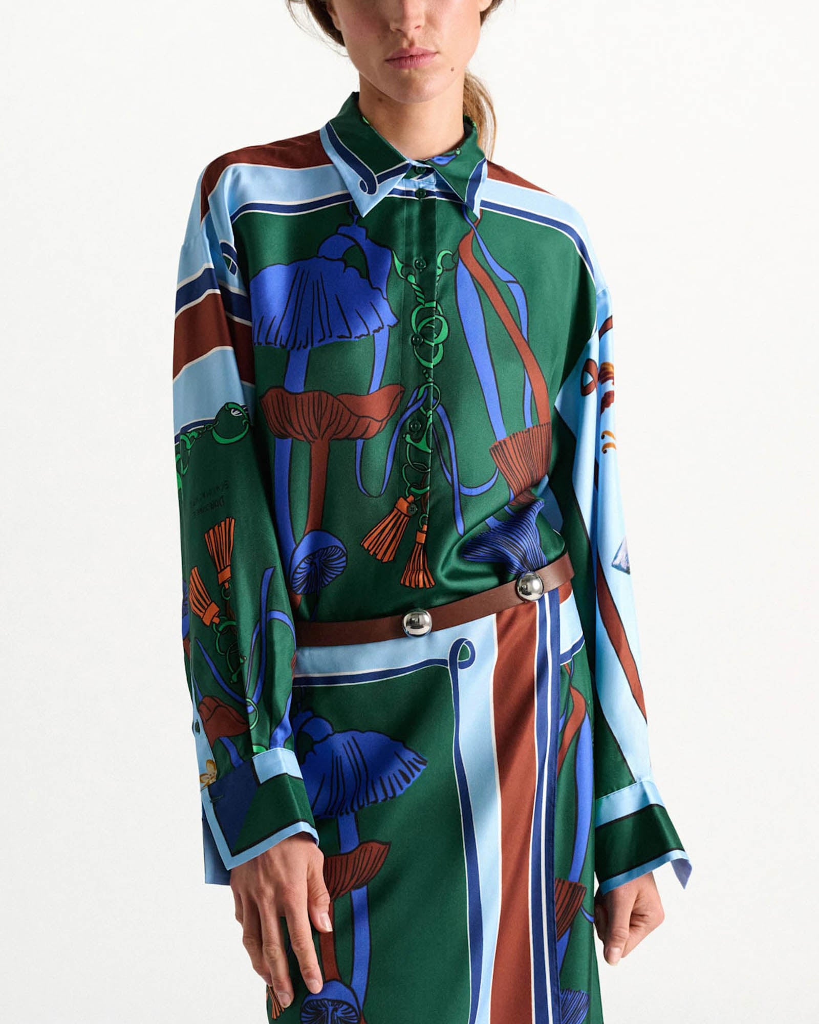 Cosmic Funghi Blouse
