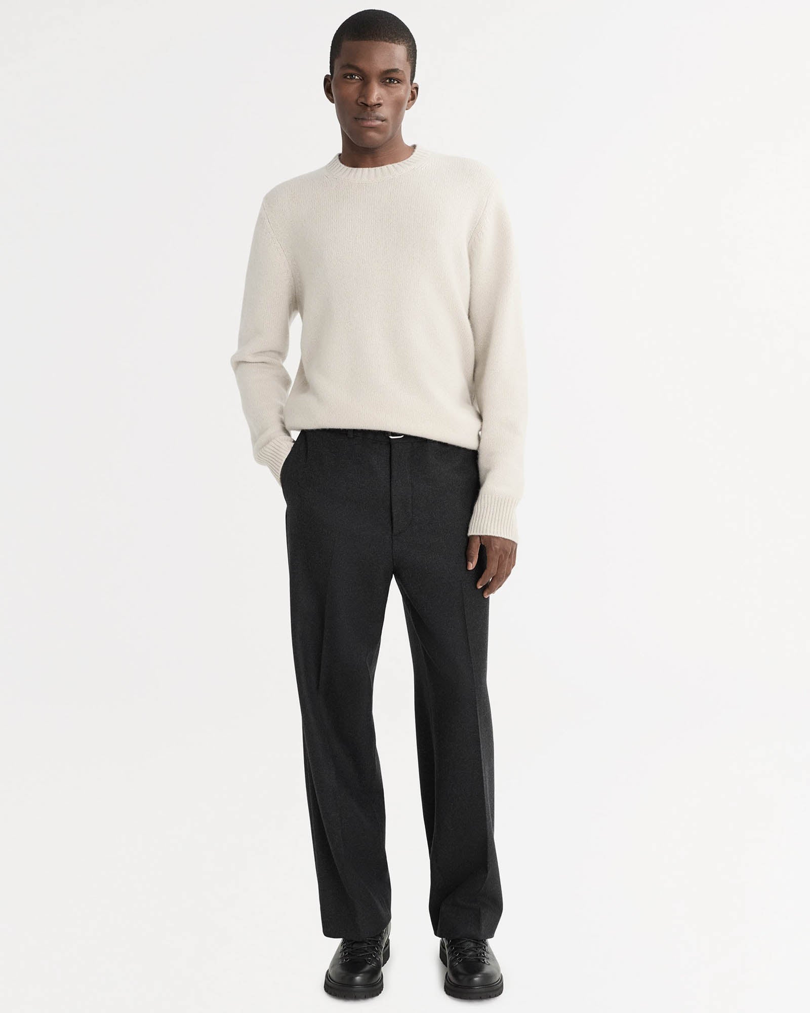 Chunky Crew Neck Sweater