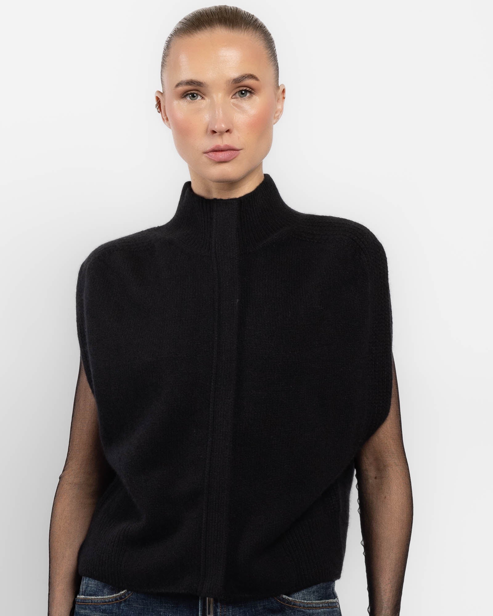 Matilda Sleeveless Cardigan