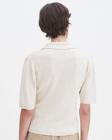 Short Sleeve Collar Cardigan