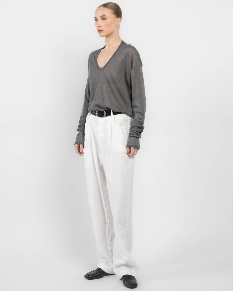 Over V-Neck Sweater
