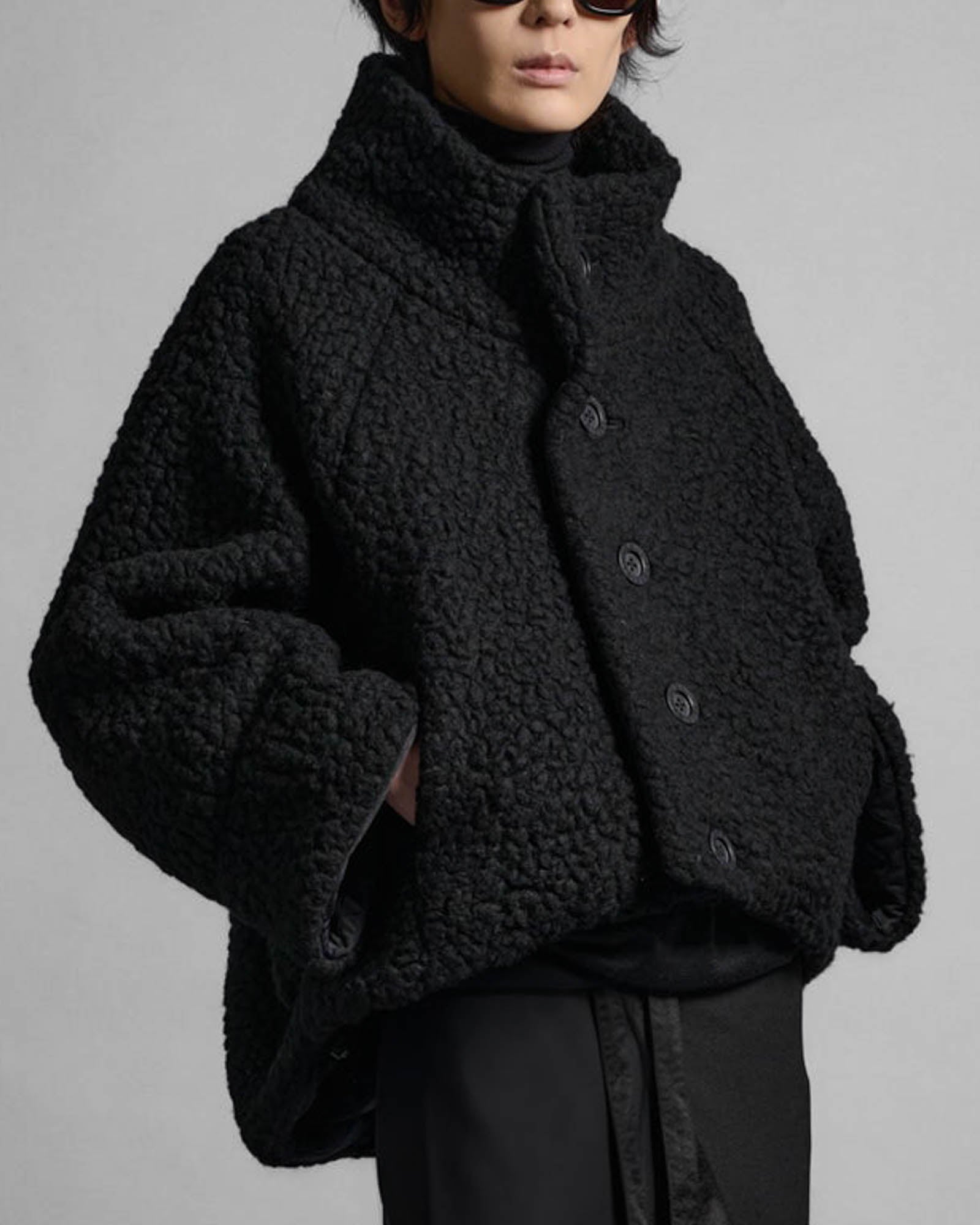 Milan Stand Collar Coat
