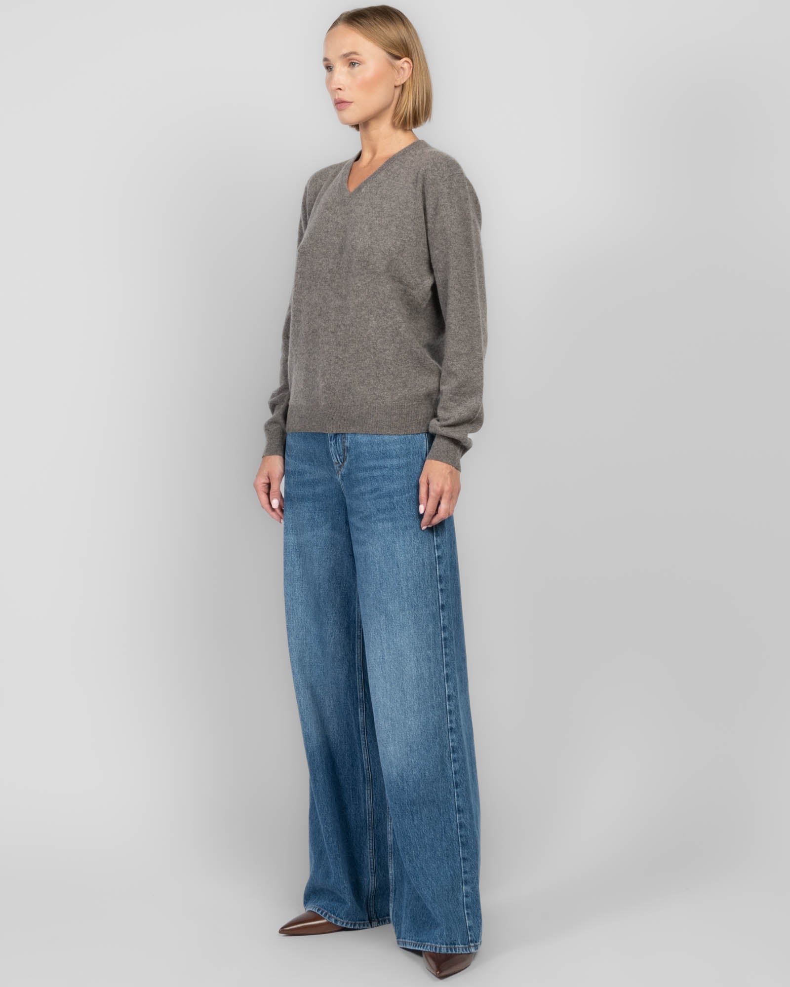 Mini V-Neck Sweater