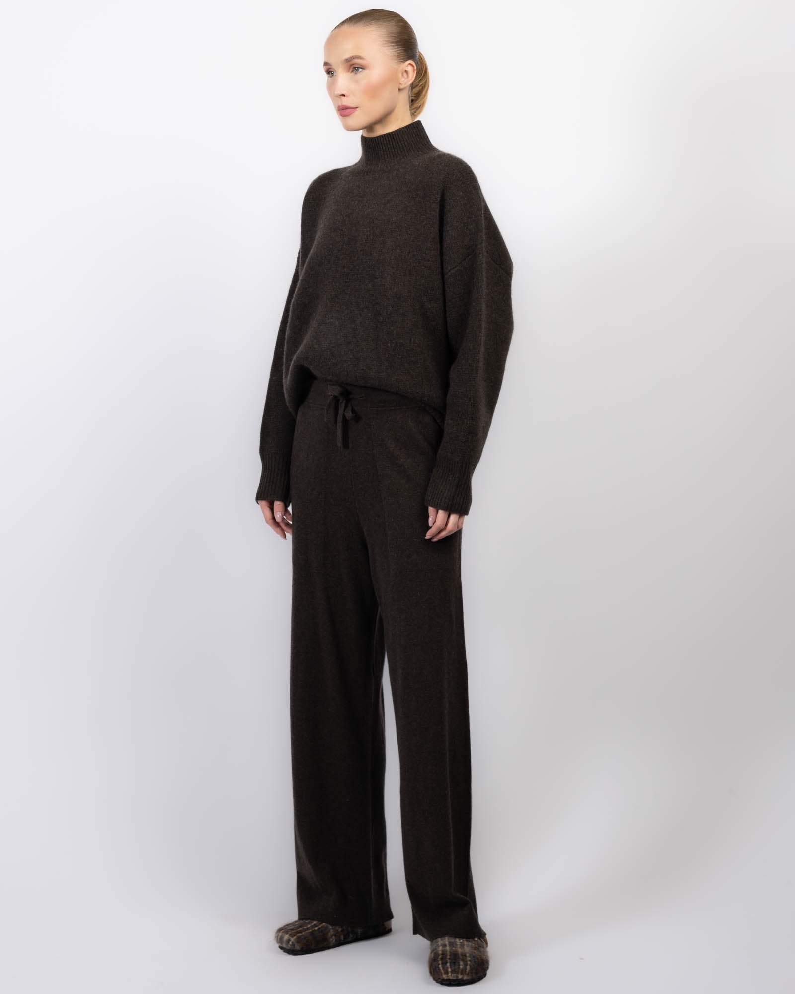Pantalon large Suria Cordon