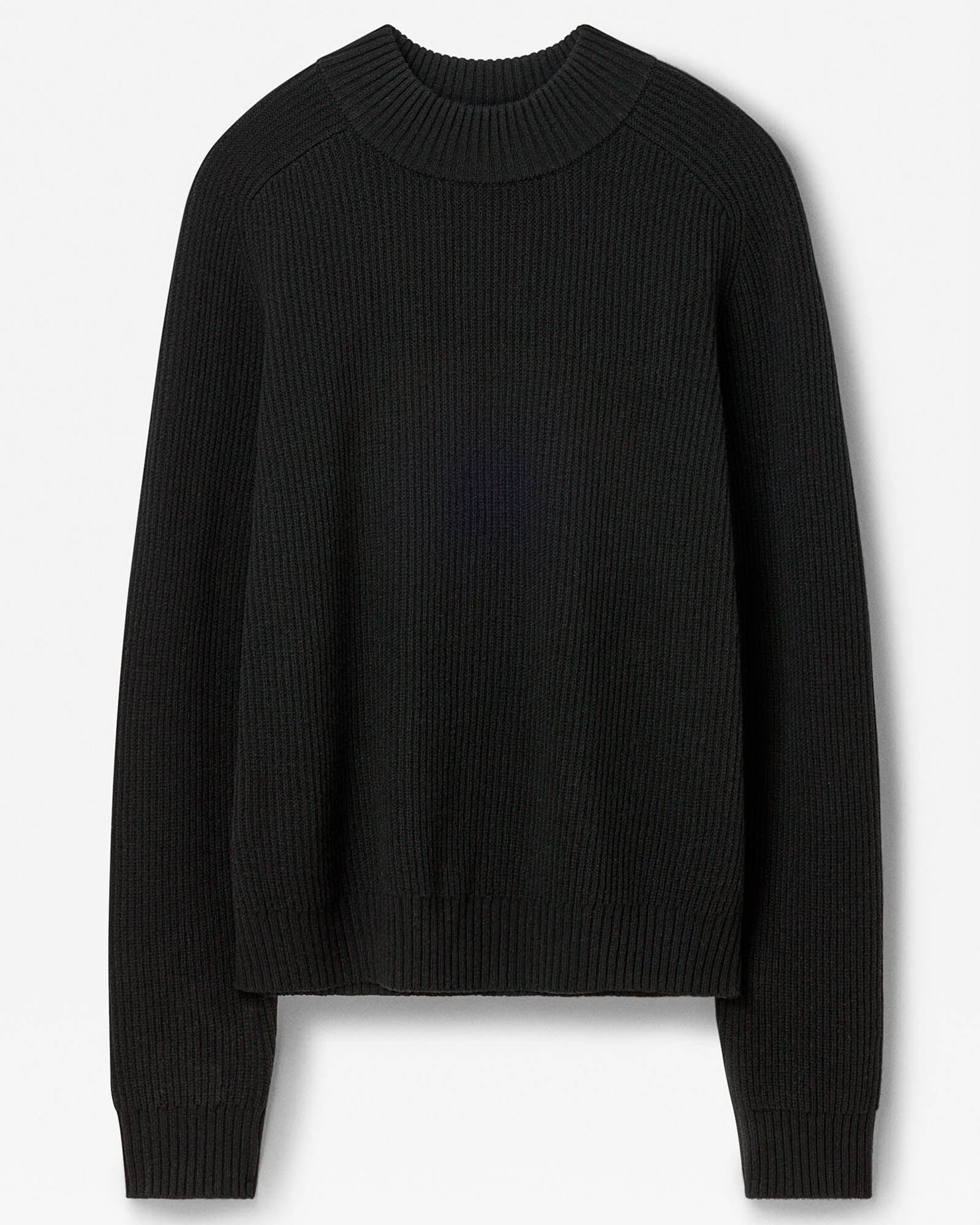Rib Mock Sweater