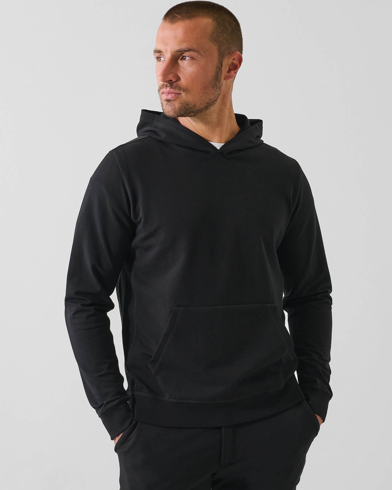 Terry Popover Hoodie