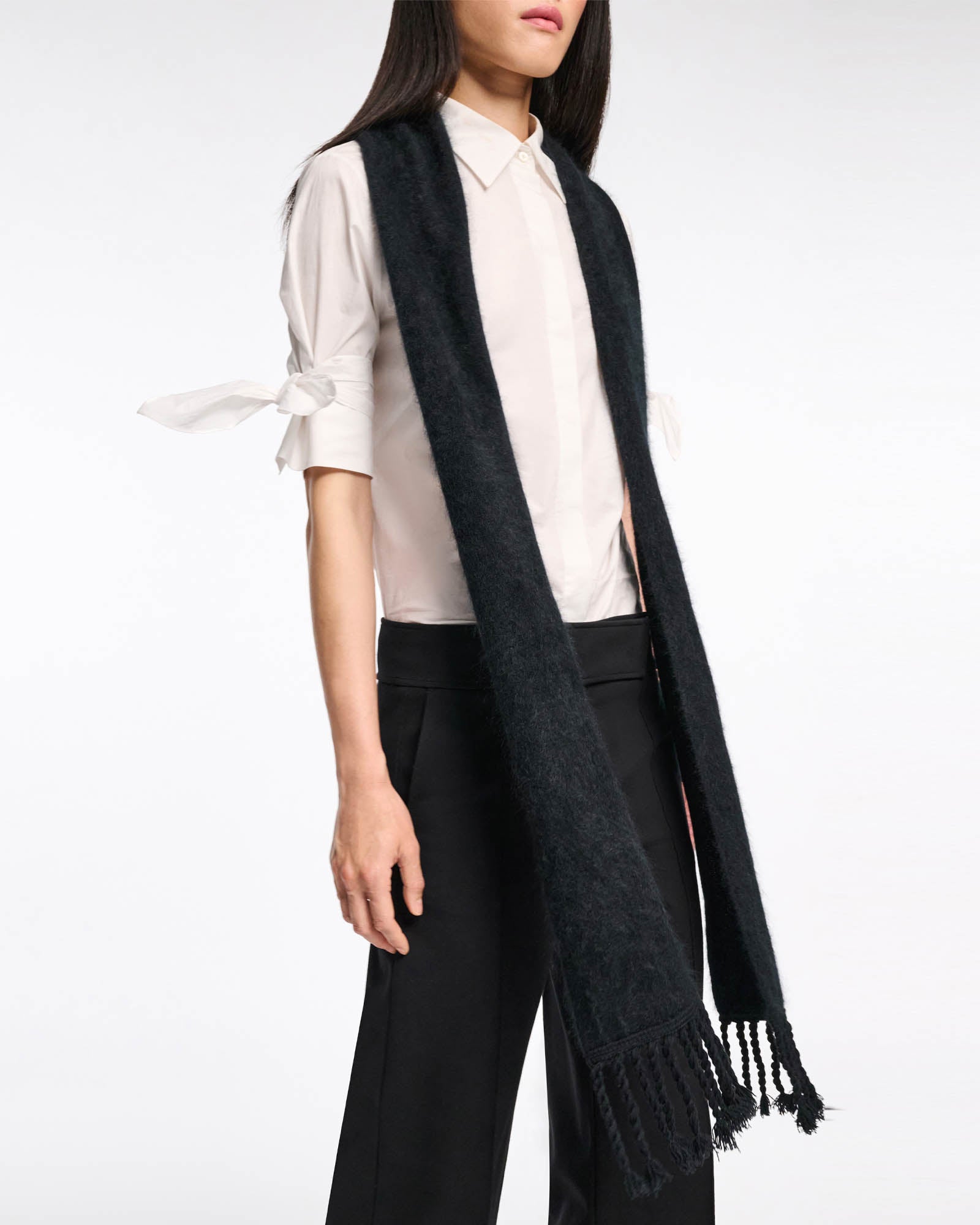 Fluffy Statement Scarf