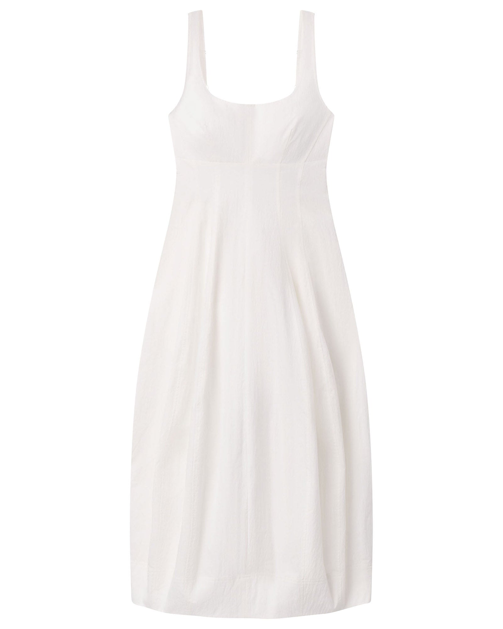 Nina Cotton Nylon Midi Dress