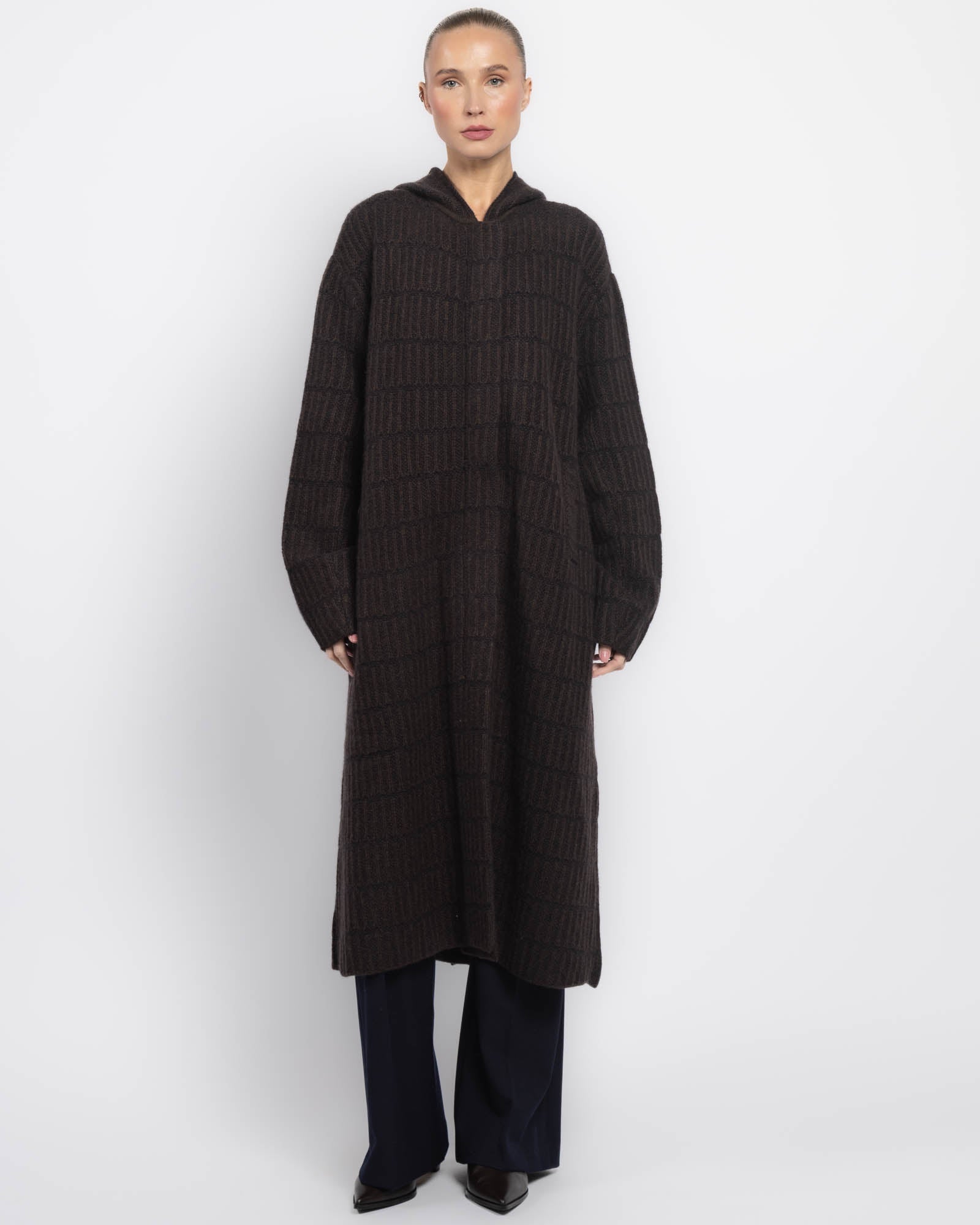 Oversized Hooded Coat