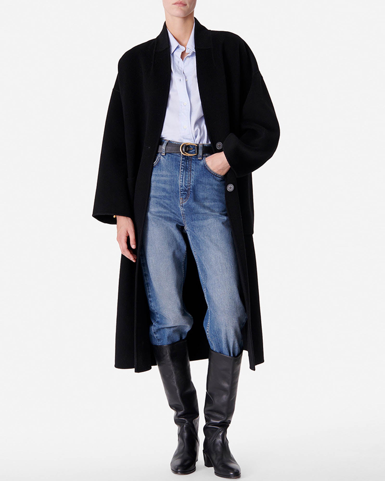 vanessa bruno アルパカ入りあったかゆったりニット Vanessa Bruno | Giacoppo Pullover | Cobalt
