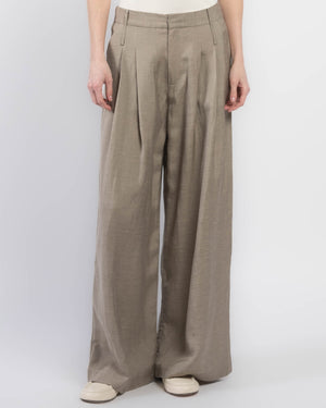 Pantalon à double boucle mélangée