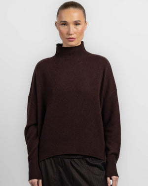 Pull à col roulé