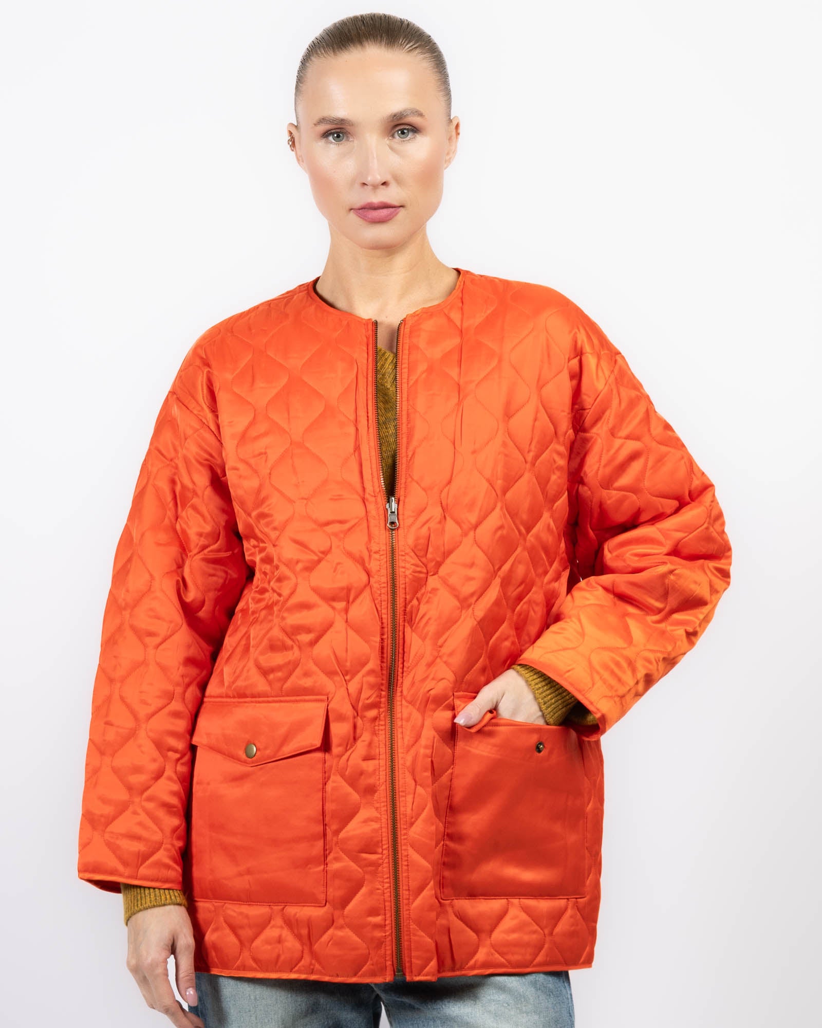 Parka à doublure matelassée