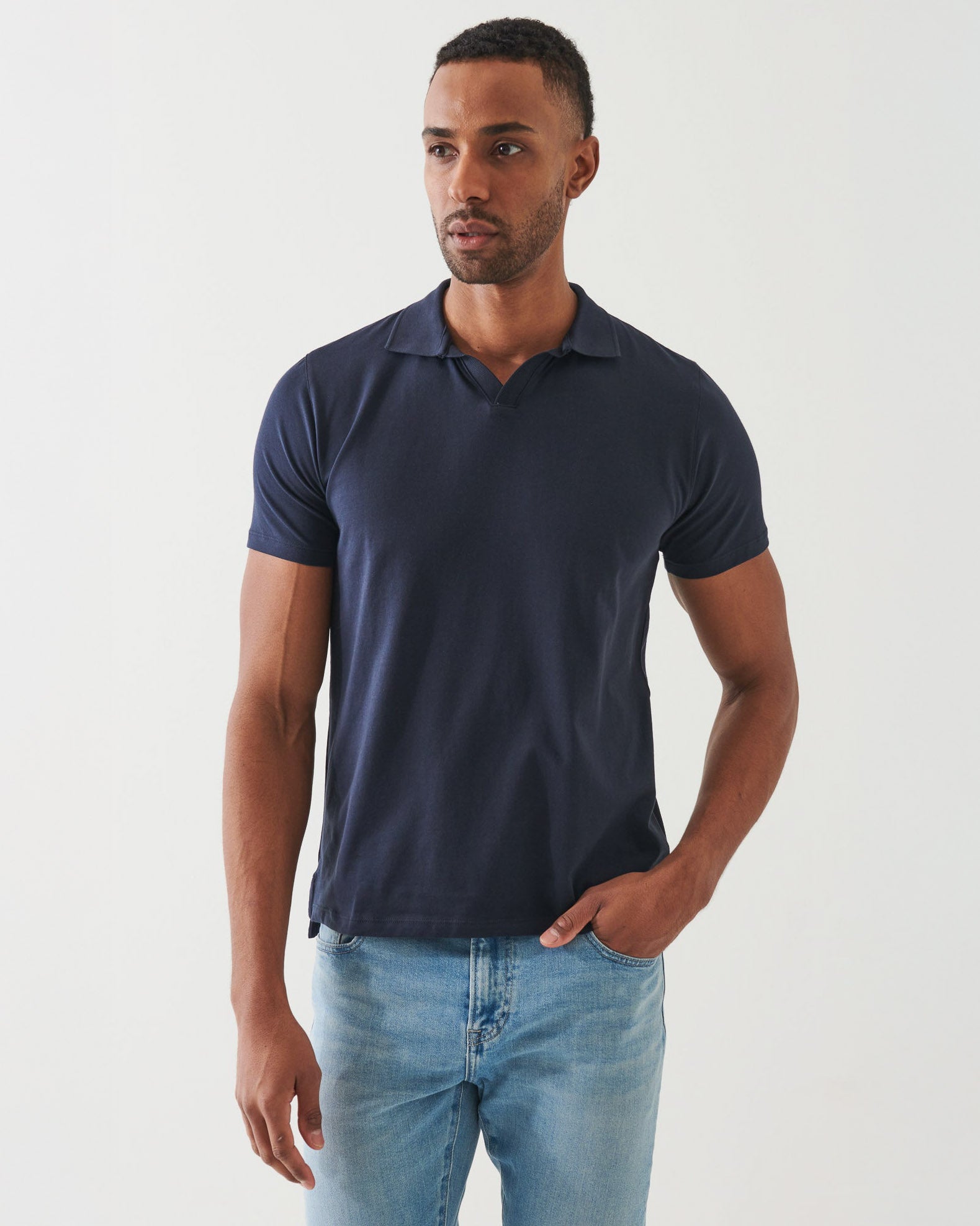Stretch Open Polo