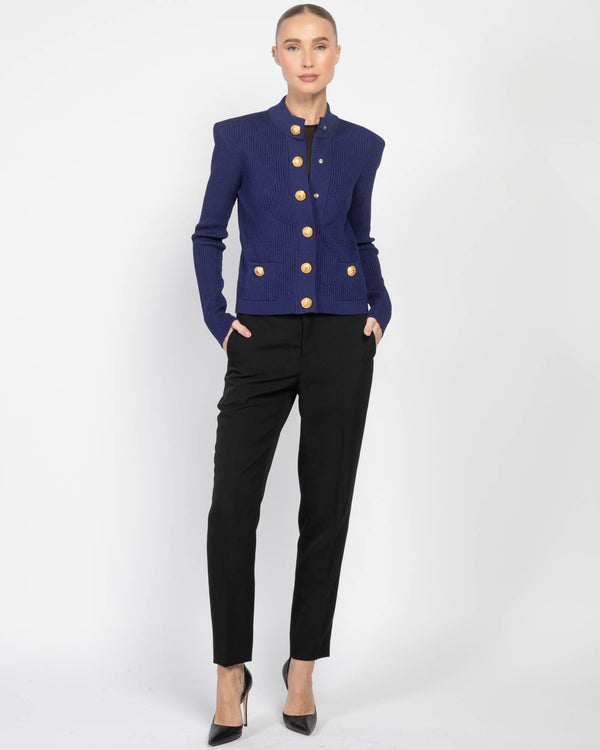 2 Pocket Vichy Cardigan