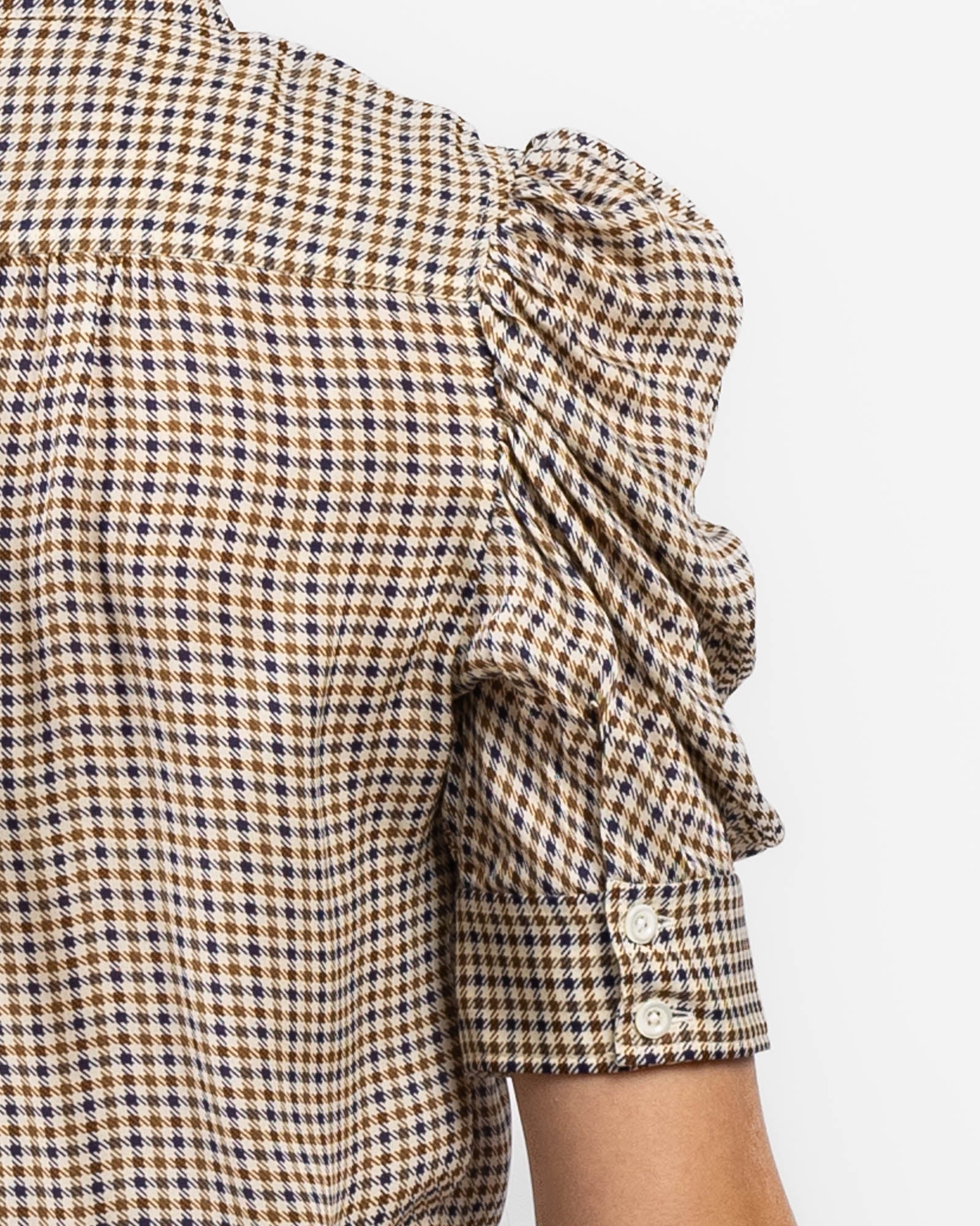 Houndstooth Gillian Blouse