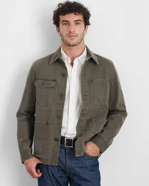 Veste en jean de travail