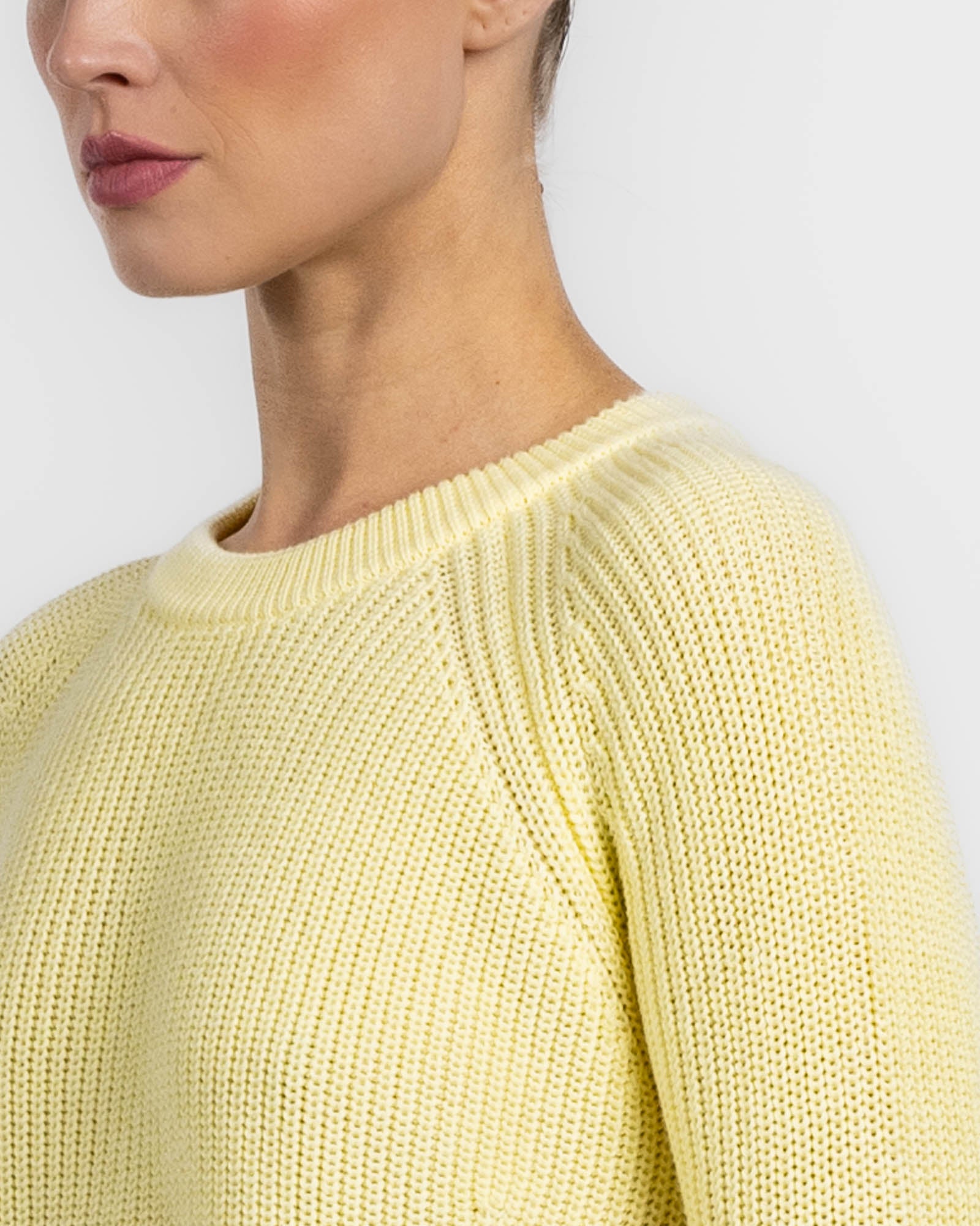 Pull à bords festonnés Shaker