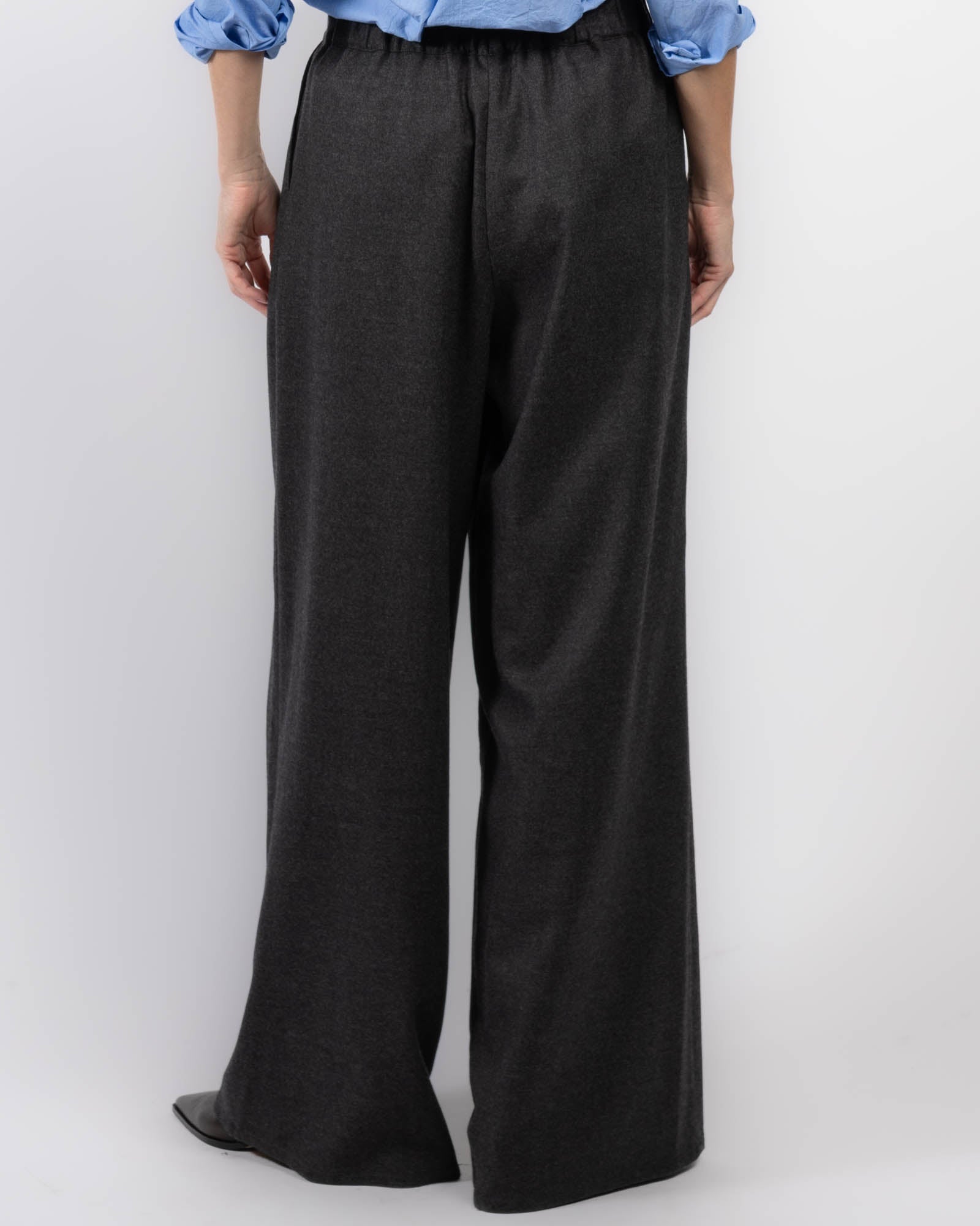 Flannel Wool Trousers