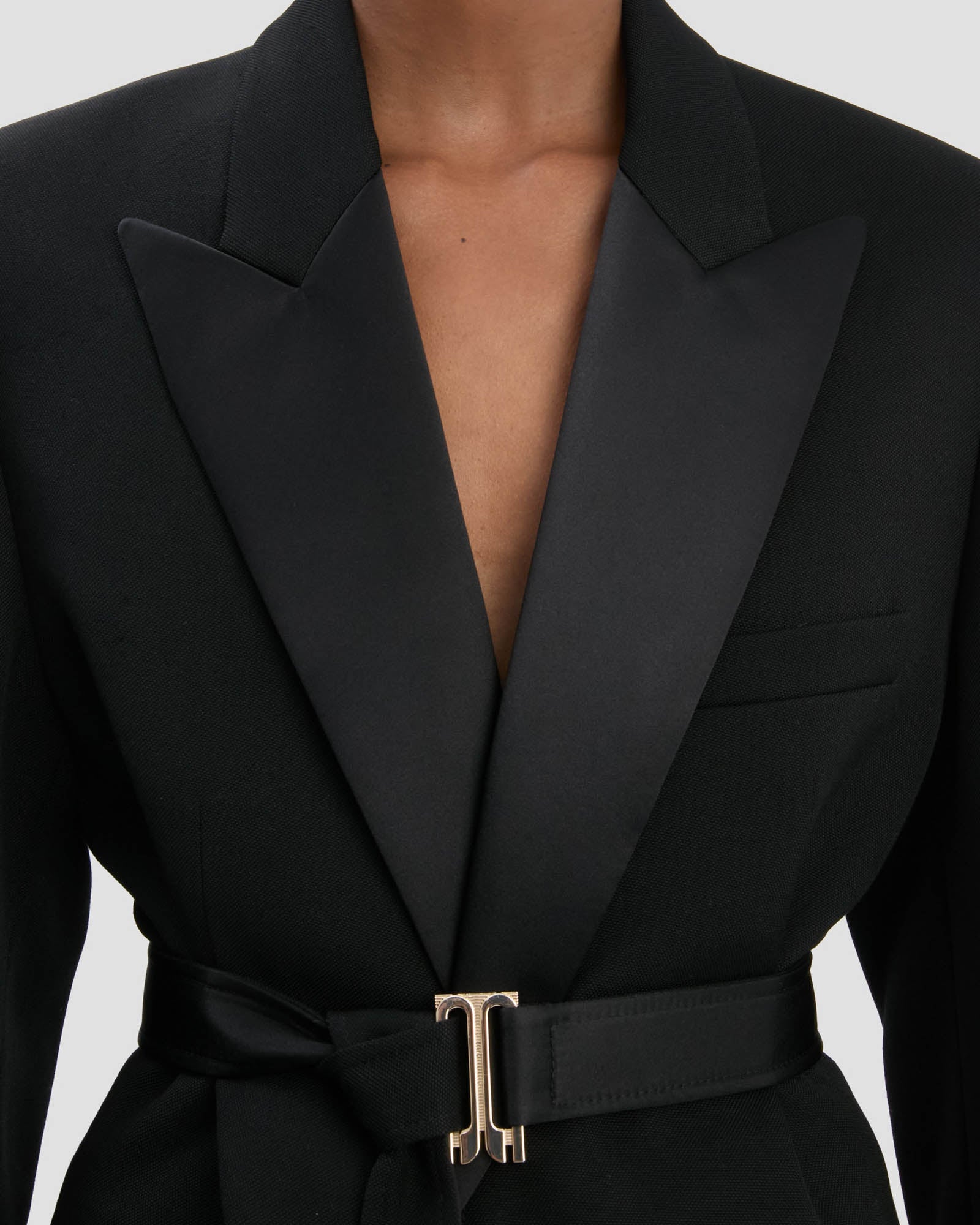 Belted Tailored Jacket