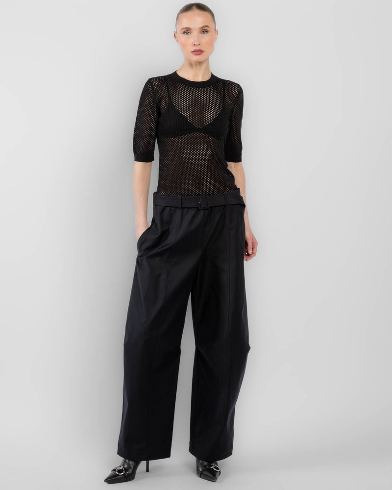 Belt Tab Pants