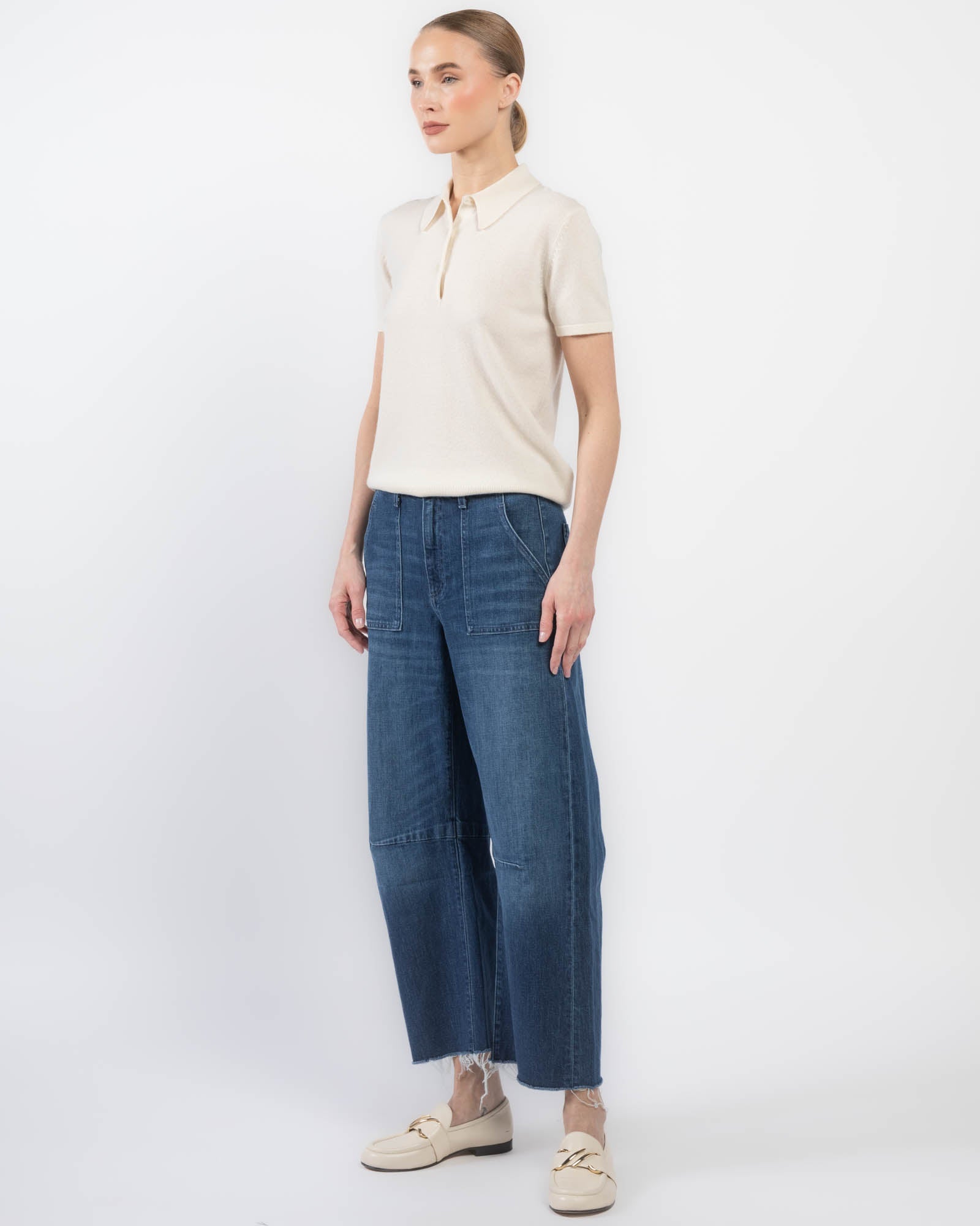 Utility Soft Barrel Jeans