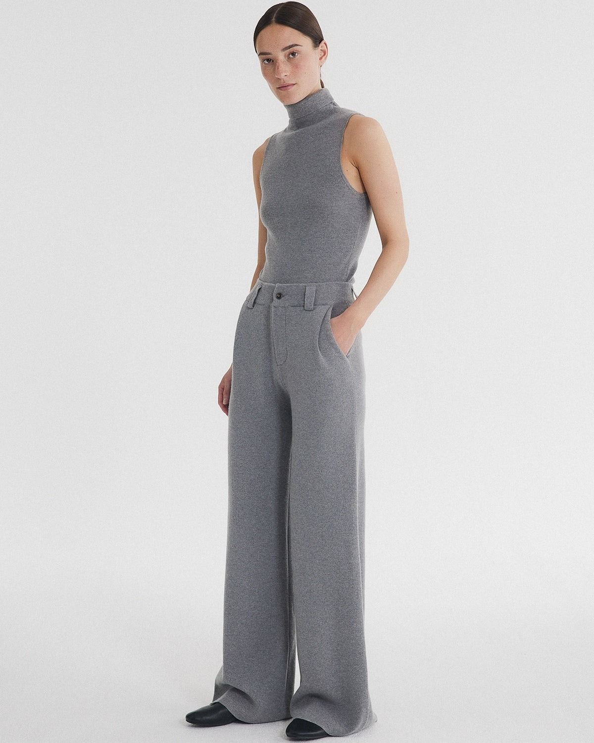 Fine Pleat Trousers