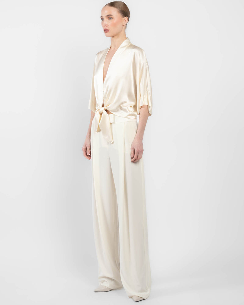 Tie Front Blouse