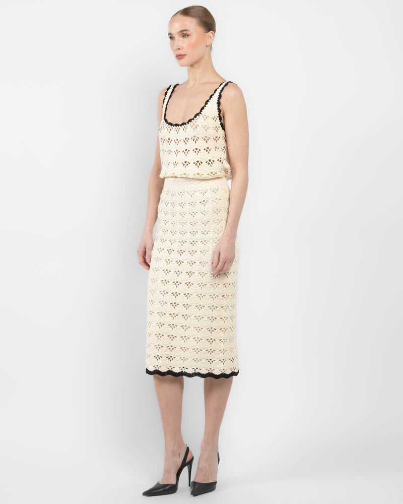 Rhiannon Crochet Skirt