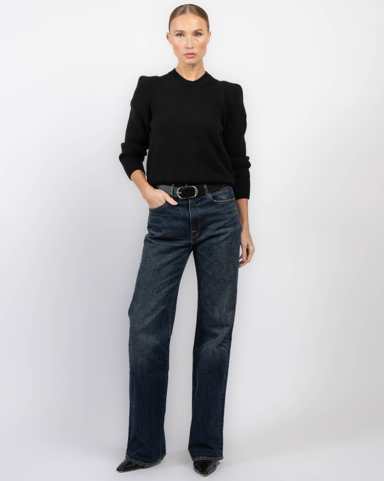 Epaulette Sweater
