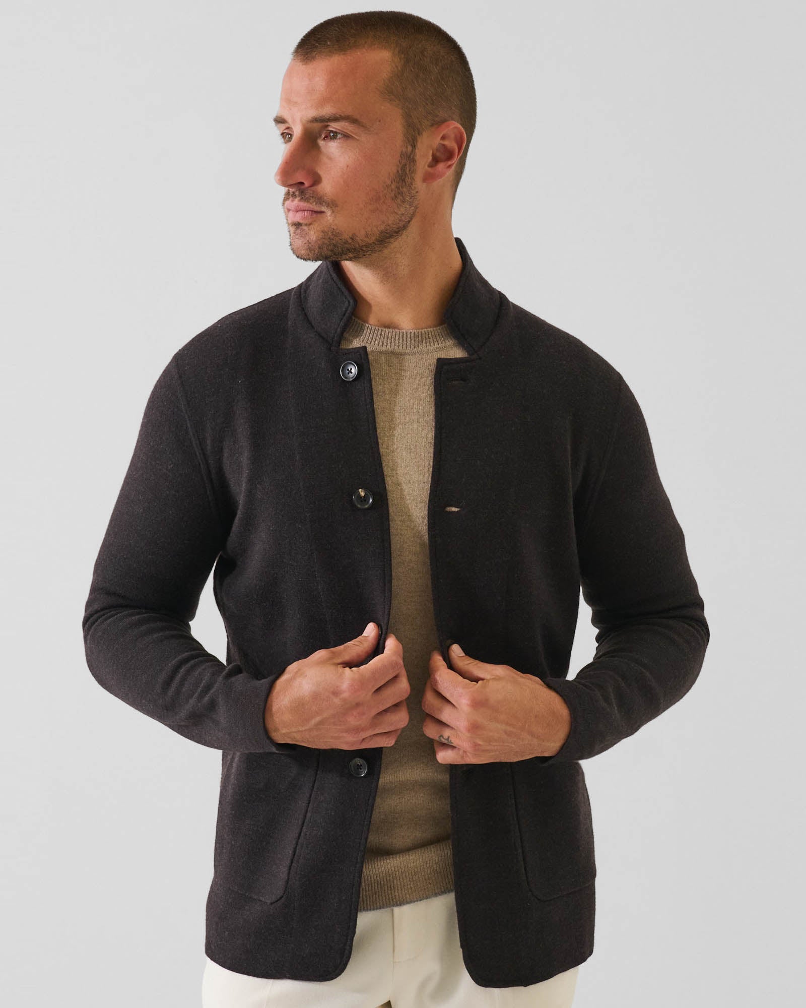 Veste à double boutonnage avant 14