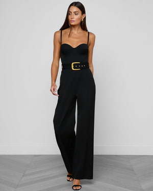 Jessa Bustier Tailored Jumpsuit