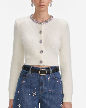 Cardigan à bordures