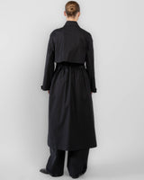 Elastic Trench Coat