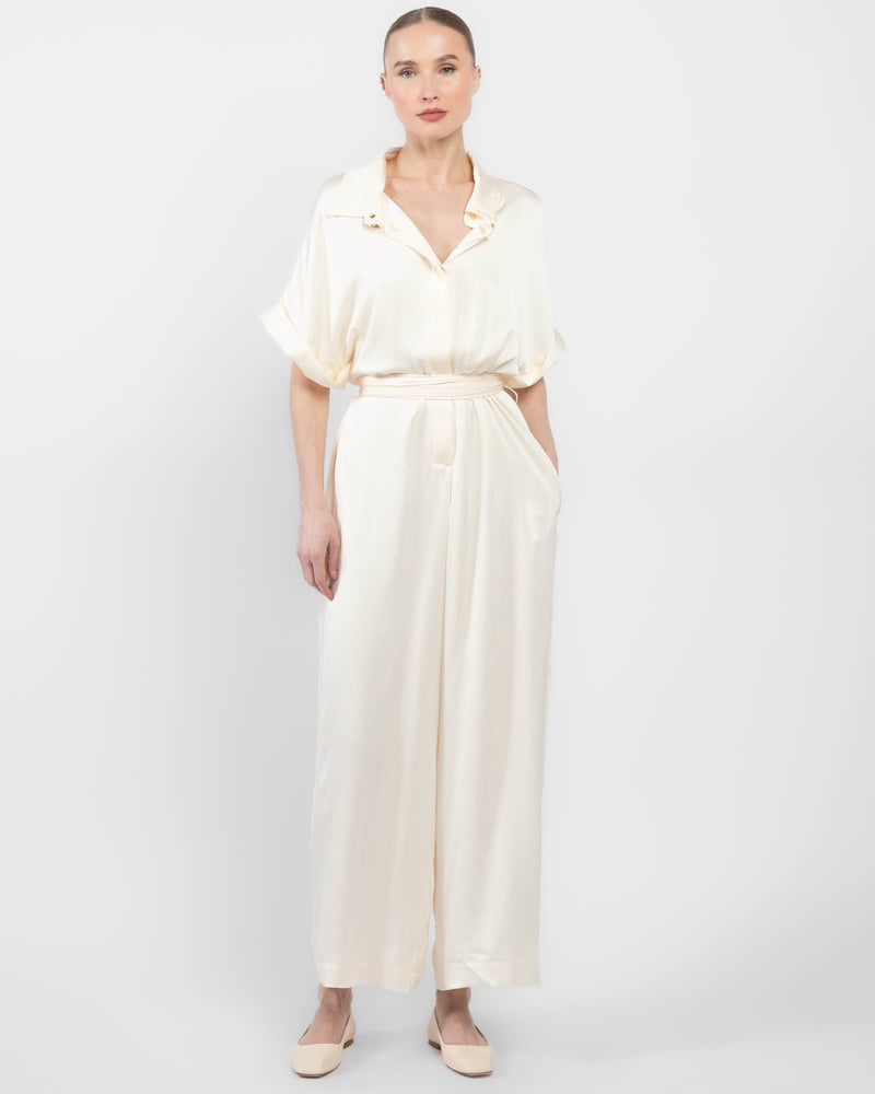 Plisse Jumpsuit