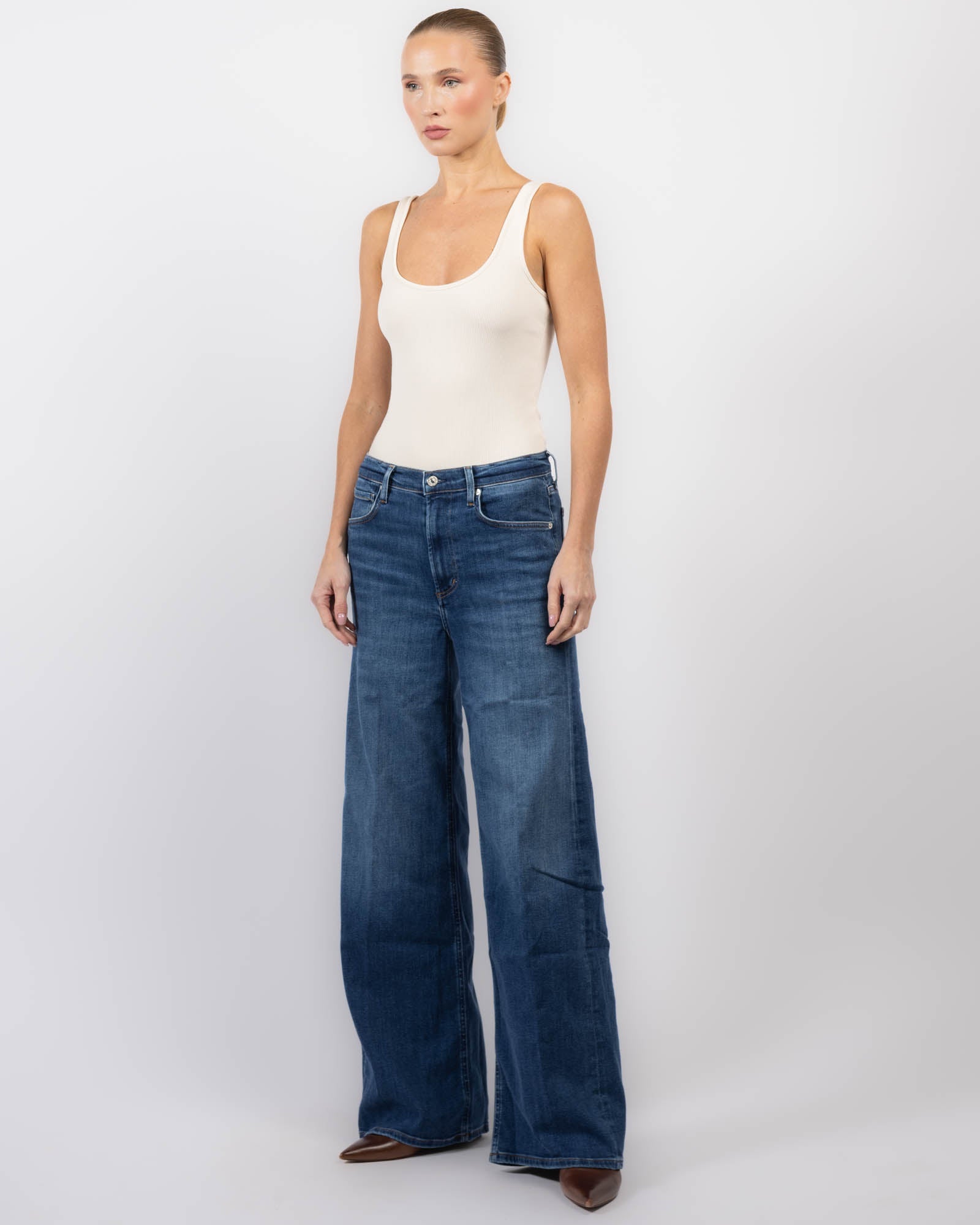 Lyra Long Wide Leg Jeans